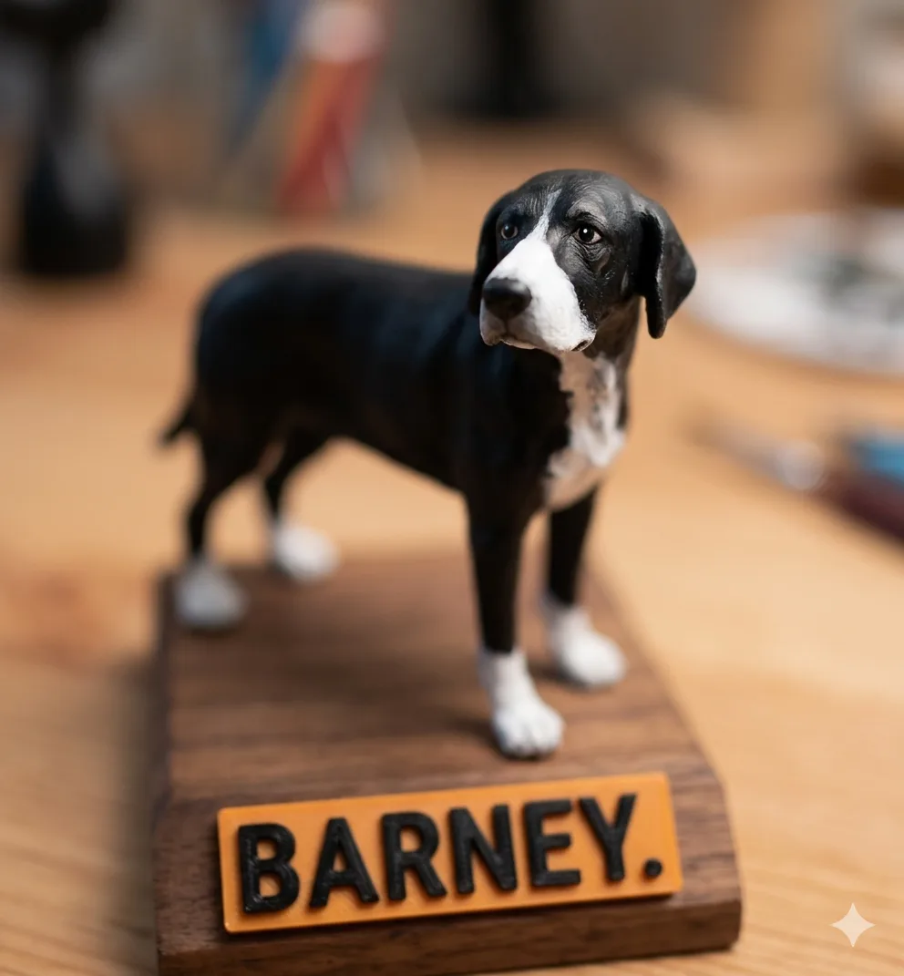 Barney figurine