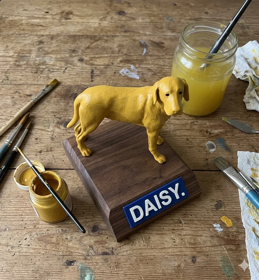 Daisy - miniature dachshund figurine