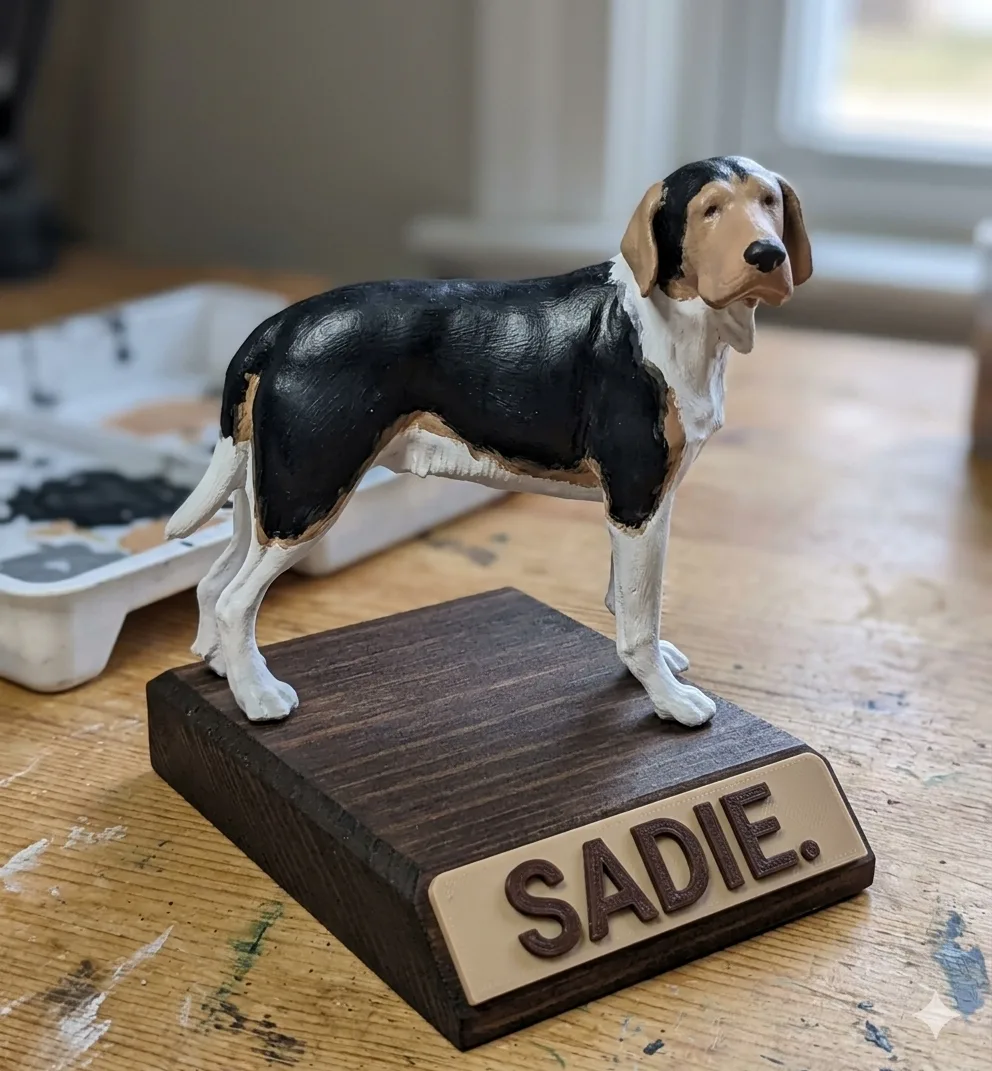 Sadie - hound figurine